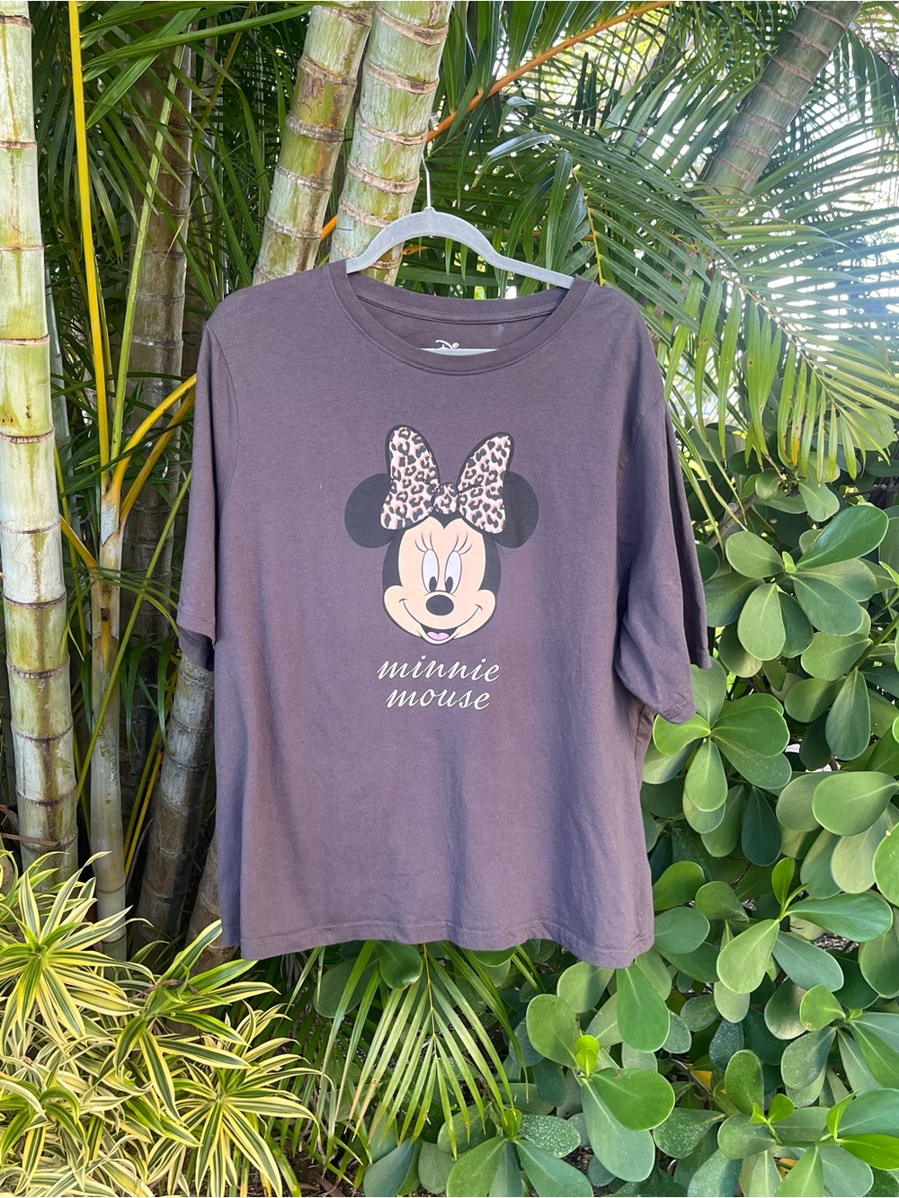 Disney Minnie Leopard Bow Tank Top 2XL